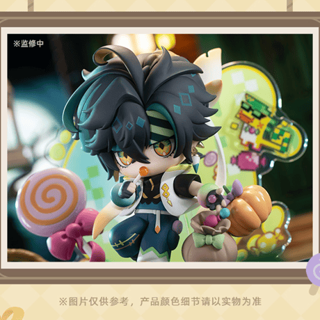 原神　miHoYo　APEXコラボ　幽夜綺想シリーズ　ちびキャラフィギュア　キィニチ（予約販売）2027年7月中国発売　※注文後のキャンセル不可商品