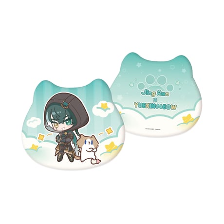 鳴潮　YUE XIN MEOWコラボ　共鳴の日常テーマ　ぬいぐるみ抱き枕（予約販売）2027年4月末中国発売
