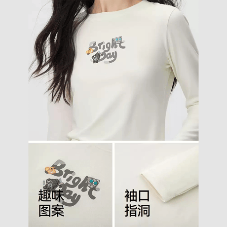 羅小黒戦記　Semirコラボ　2026年新作　レディース長袖Tシャツ（予約販売）