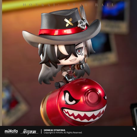 崩壊：スターレイル　miHoYo　APEXコラボ　 ブートヒル　ちびキャラゆらゆらスタンド（予約販売）2027年5月中国発売　※注文後のキャンセル不可商品