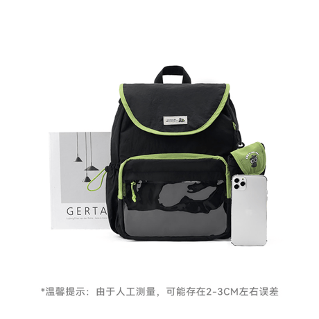 羅小黒戦記　Semirコラボ　2026年新作　コントラストデザイン　大容量　リュック（予約販売）