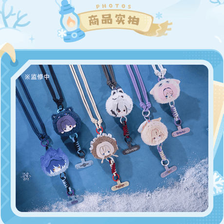 原神　miHoYo　オーロラパーティーシリーズ　ぬいぐるみスマホストラップ（予約販売）2027年3月末中国発売
