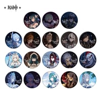 原神　miHoYo　驟雪シリーズ　缶バッジ　※ブラインド商品（予約販売）2026年12月下旬中国発売