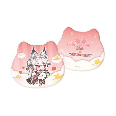 鳴潮　YUE XIN MEOWコラボ　共鳴の日常テーマ　ぬいぐるみ抱き枕（予約販売）2027年4月末中国発売
