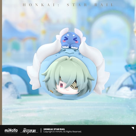 崩壊：スターレイル　miHoYo　ALL FOR PLAYコラボ　 宇宙遊園地シリーズ　起き上がりこぼし　フィギュア※ブラインド商品（予約販売）2026年11月中国発売