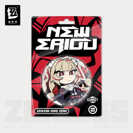ゼンレスゾーンゼロ　miHoYo　麗都シリーズ　Q版缶バッジ　フリンツ工房（予約販売）2027年1月末中国発売