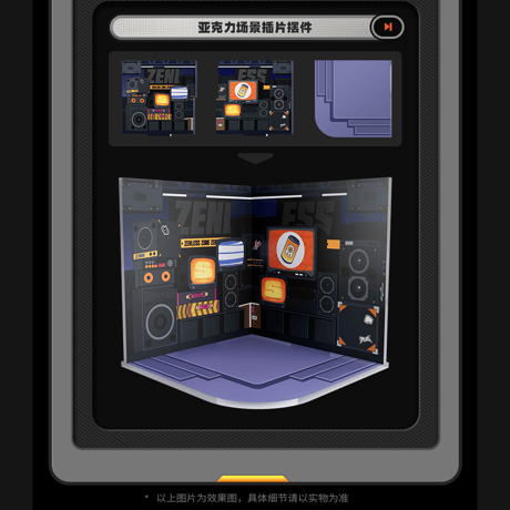 ゼンレスゾーンゼロ　miHoYo　TinyAgents　タイニーエージェントシリーズ　アクリルスタンド（予約販売）2027年1月末中国発売