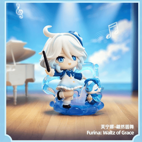 原神　miHoYo　 POP MARTコラボ　「学院光影詩」シリーズ　Q版フィギュア　※ブラインド商品（予約販売）2026年8月末中国発売