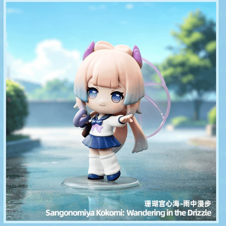 原神　miHoYo　 POP MARTコラボ　「学院光影詩」シリーズ　Q版フィギュア　※ブラインド商品（予約販売）2026年8月末中国発売