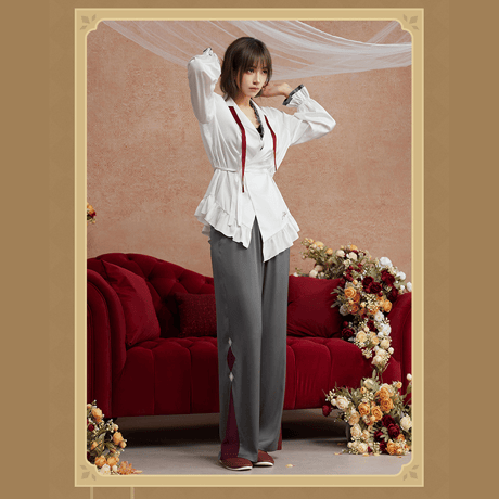 原神　miHoYo　アルレッキーノ　真夜中のティーパーティーシリーズ　パジャマ（予約販売）2026年11月中旬中国発売