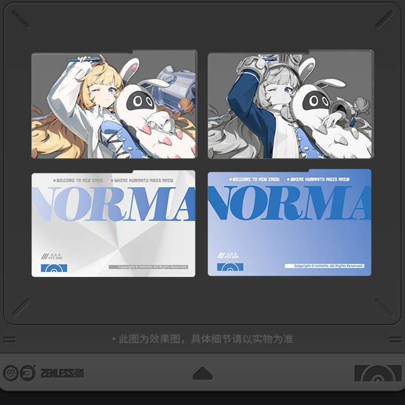 ゼンレスゾーンゼロ miHoYo 影画シリーズ アクリルフレームセット 外務