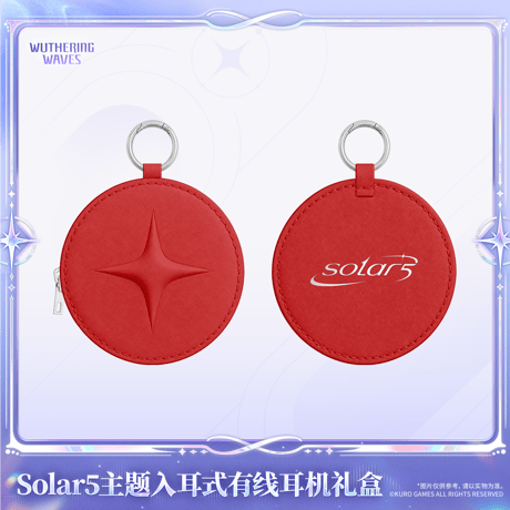 鳴潮　Solar5テーマ　インナーイヤー型有線イヤホンギフトボックス　ツバキVer.（予約販売）2026年12月末中国発売
