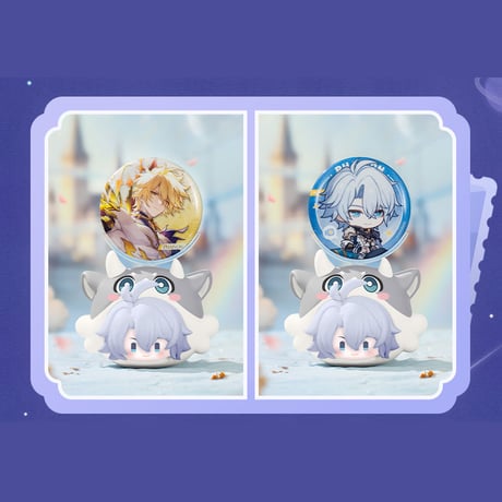 崩壊：スターレイル　miHoYo　ALL FOR PLAYコラボ　 宇宙遊園地シリーズ　起き上がりこぼし　フィギュア※ブラインド商品（予約販売）2026年11月中国発売