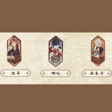 羅小黒戦記2　MINISOコラボ　航海冒険シリーズ　缶バッジ　※ブラインド商品（予約販売）