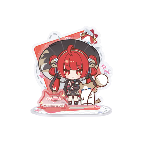 鳴潮　YUE XIN MEOWコラボ　共鳴の日常テーマ　アクリルスタンド（予約販売）2027年4月末中国発売