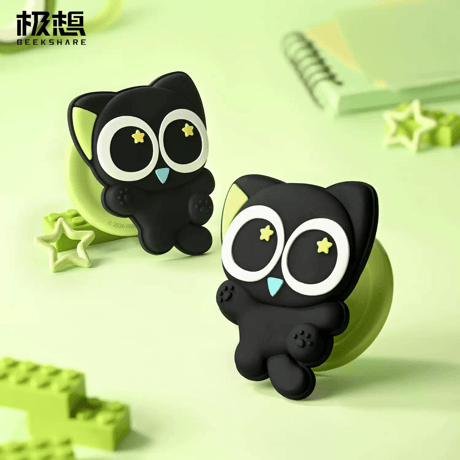 羅小黒戦記　GEEKSHAREコラボ　星空漫遊　リング付き　マグネット式立体スマホグリップ（予約販売）