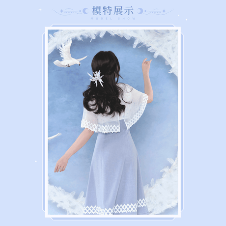 原神　miHoYo　コロンビーナテーマイメージシリーズ　羽根ヘアクリップ（予約販売）2026年9月末中国発売