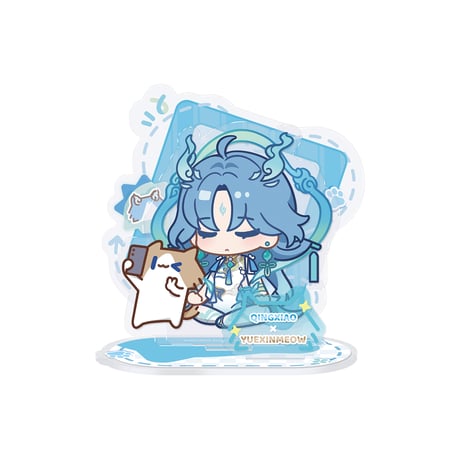 鳴潮　YUE XIN MEOWコラボ　共鳴の日常テーマ　アクリルスタンド（予約販売）2027年4月末中国発売
