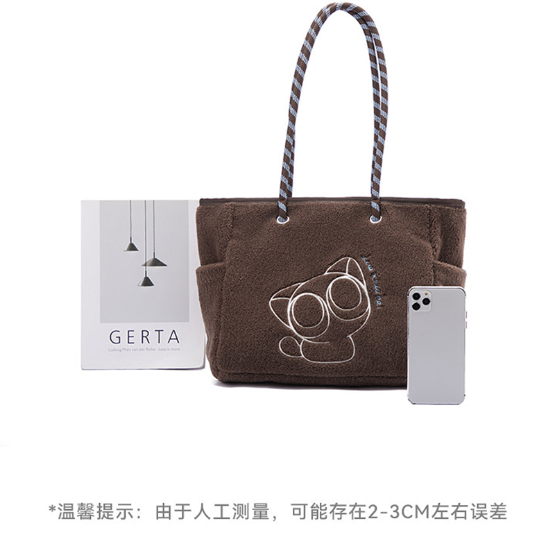 羅小黒戦記 Semirコラボ 2026年新作 キュート 刺繍バッグ（予約販売