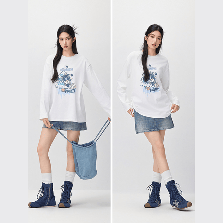 羅小黒戦記　Semirコラボ　2026年新作　ドローコード付き　長袖Tシャツ（予約販売）