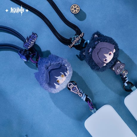 原神　miHoYo　オーロラパーティーシリーズ　ぬいぐるみスマホストラップ（予約販売）2027年3月末中国発売