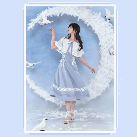 原神　miHoYo　コロンビーナテーマイメージシリーズ　ケープ付きワンピース（予約販売）2026年12月中旬中国発売