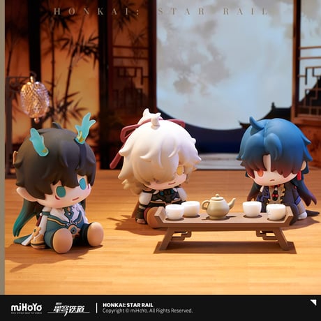 崩壊：スターレイル　miHoYo　BANDAI NAMCOコラボ　POTEPOTTE-R　PVCフィギュア　※ブラインド商品（予約販売）2026年11月中国発売