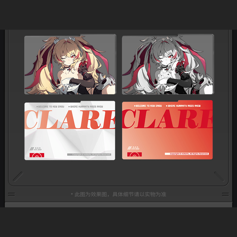 ゼンレスゾーンゼロ miHoYo 影画シリーズ アクリルフレームセット