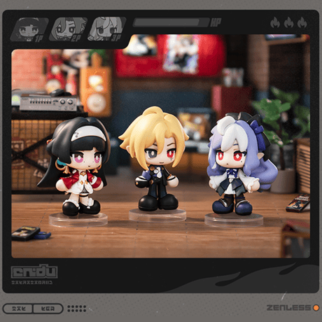 ゼンレスゾーンゼロ　miHoYo　ALL FOR PLAYコラボ　TinyAgents　タイニーエージェントシリーズ　ちびフィギュア　※ブラインド商品（予約販売）2026年9月上旬中国発売