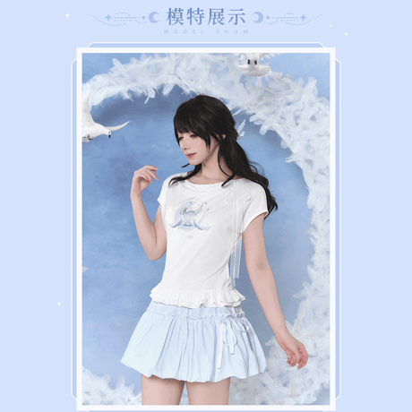 原神　miHoYo　コロンビーナテーマイメージシリーズ　スリムフィット半袖Tシャツ（予約販売）2026年9月初中国発売