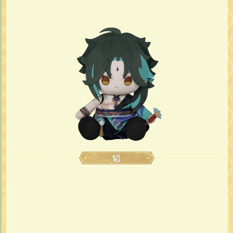 原神 miHoYo MikaMikaコラボ 湖光入画シリーズ お座り姿ぬいぐるみ