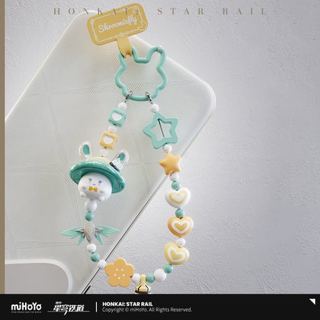 崩壊：スターレイル　miHoYo　HeyDollsコラボ　兔兔菇與菇菇兔シリーズ　 スマホストラップ　※ブラインド商品（予約販売）2027年1月中国発売
