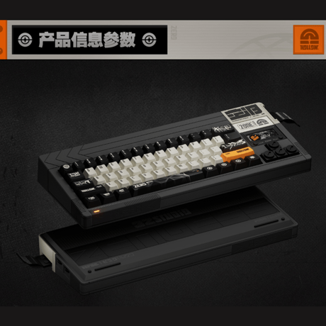 ゼンレスゾーンゼロ　miHoYo　三Z STUDIO　「Tidal Noise噪点狂潮」　カスタム3モードキーボード（予約販売）2027年1月下旬中国発売【特殊商品のため、単独でご注文ください】