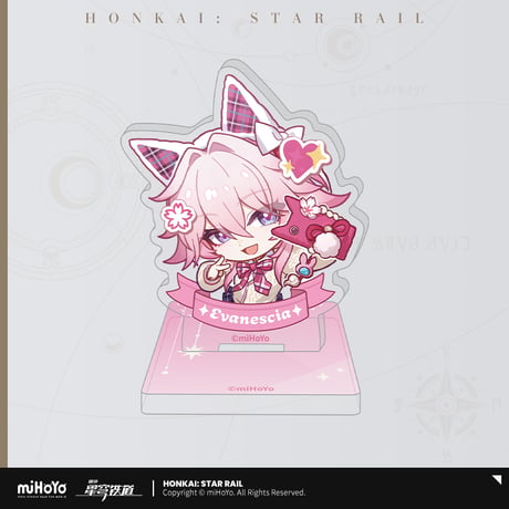 崩壊：スターレイル　miHoYo　ナナシビトの勲章シリーズ　アクリルスタンプ置物　Ver.5（予約販売）