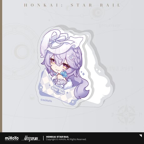 崩壊：スターレイル　miHoYo　ナナシビトの勲章シリーズ　アクリルクリップ　Ver.5（予約販売）