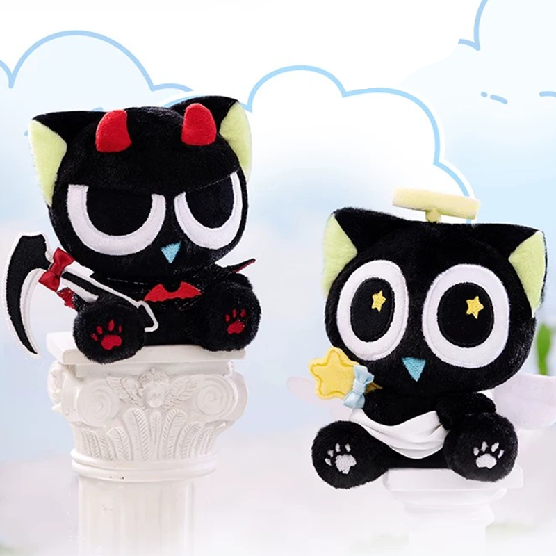 羅小黒戦記 歪瓜出品コラボ エンジェル&デビル ぬいぐるみチャーム