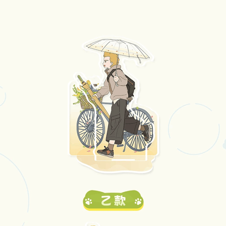 羅小黒戦記2　GOODSLOVEコラボ　花間雨シリーズ　両面アクリルスタンド（予約販売）