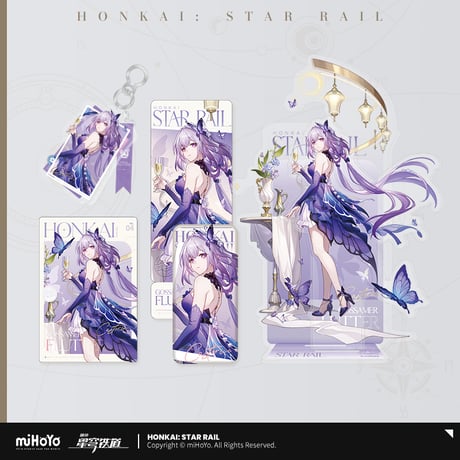 崩壊：スターレイル　miHoYo　  キャストリス　幽夢翩跹シリーズ　グッズ（予約販売）