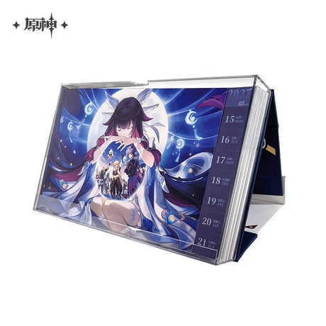 原神　miHoYo　2027年カレンダー（予約販売）2026年12月下旬中国発売