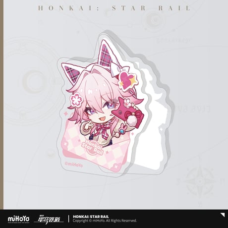 崩壊：スターレイル　miHoYo　ナナシビトの勲章シリーズ　アクリルクリップ　Ver.5（予約販売）