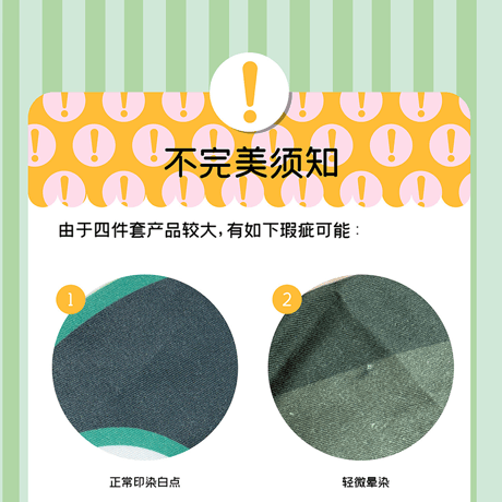 羅小黒戦記　富山商店＆妙吉猫コラボ　可愛いグリーン　ベッド用寝具4点セット（予約販売）