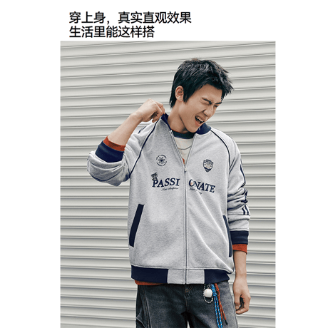 羅小黒戦記　Semirコラボ　2026年新作　レトロベースボールジャケット（予約販売）