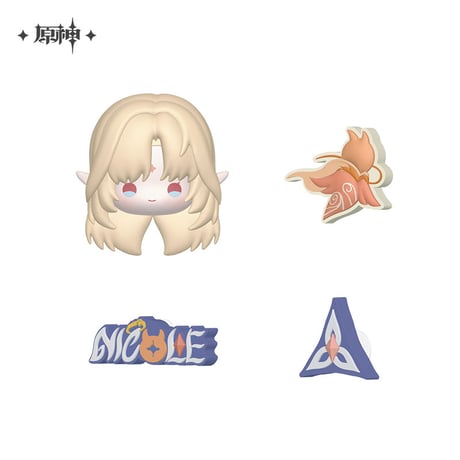 原神　miHoYo　オーロラパーティーシリーズ　DIYデコパーツセット（予約販売）2027年3月末中国発売