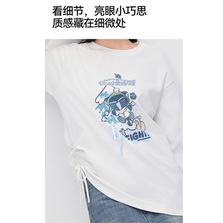 羅小黒戦記　Semirコラボ　2026年新作　ドローコード付き　長袖Tシャツ（予約販売）