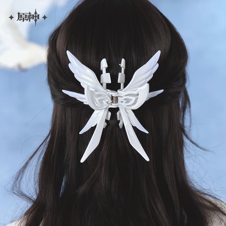 原神　miHoYo　コロンビーナテーマイメージシリーズ　羽根ヘアクリップ（予約販売）2026年9月末中国発売