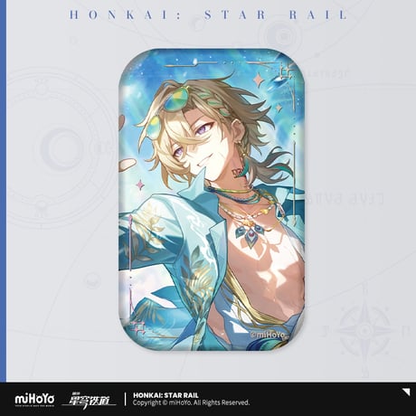 崩壊：スターレイル　miHoYo　光円錐シリーズ　スクエア缶バッジ　Ver.9（予約販売）