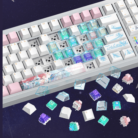 鳴潮　エイメス「やわらぎの雪歌」テーマ　キーボード（予約販売）2026年7月末中国発売