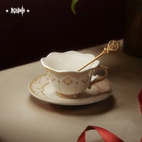 原神　miHoYo　「鏡水の解明」 　サンドローネイメージティーカップ & ソーサーセット（予約販売）2026年10月末中国発売【特殊商品のため、単独でご注文ください】