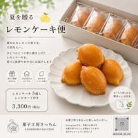 🍋 夏を贈るレモンケーキ便（5個入）