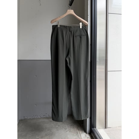 1990's "Andrew Fezza" 4tuck wide silhouette slacks pants